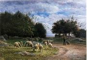 unknow artist Sheep 185 china oil painting reproduction